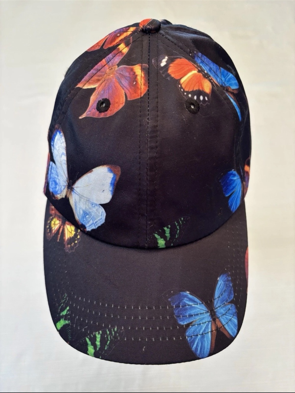 Anti Social Social Club Black & Colorful Butterfly Hat Cap ASSC